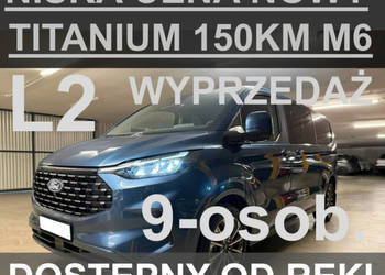 Ford Tourneo Custom 150KM M6 9-osobowy Nowy ! Super Niska Cena Titanium Od…