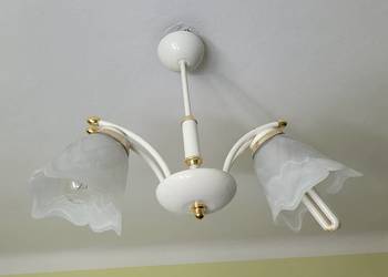 Żyrandol dwuramienny lampa wisząca