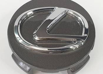 dekielki LEXUS 62mm ASO dekle 4szt szare oryginalne