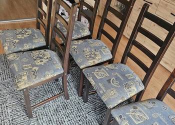 Stół 120x75 + 6 krzeseł