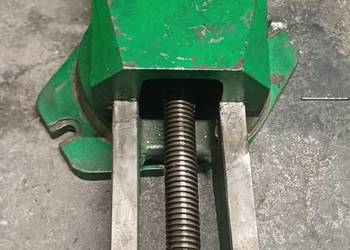 Imadło maszynowe obrotowe 200mm 60kg SOLIDNE z warsztatow szkolnych