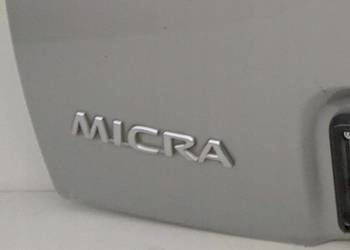 ZNACZEK NAPIS EMBLEMAT KLAPY NISSAN MICRA K12