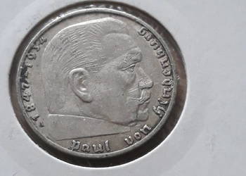 2 Marki Paul von Hindenburg 1938 r.-men B-nr 2 około men.