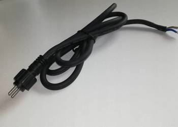 Przewód pompy fontanny zasilacza 1m hermetyczny IP44 MIKOŁAJ GIRLANDY