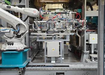Prasa 180 Ton, 300 Ton + robot abb irb 6700
