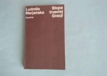 Stopa trzeciej Gracji. L. Marjanska Stopa trzeciej Gracji. L. Marjanska