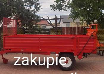 Rozrzutnik obornika przyczepa