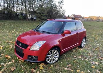 Suzuki Swift Sport 1.6 125kM czerwony 17” Alu NAVI