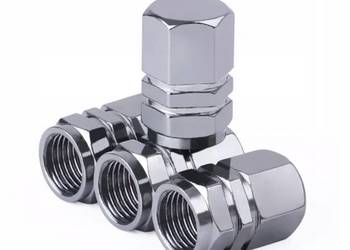 Czapki do opon kapturki na zawory osłony przeciwpyłowe samochodu aluminiowe