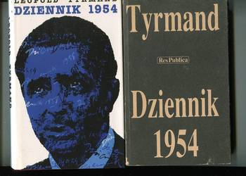 Dziennik 1954 - Tyrmand 2 wydania