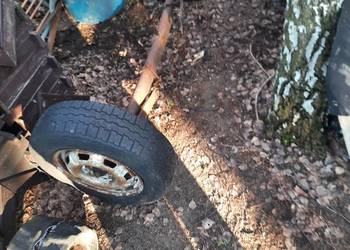 Oś vw golf 1 2 przyczepka mauzer piasta felga 4x100