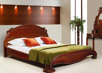 Nowe stylowe Łóżko ludwikowskie 180x200 cm - 78323