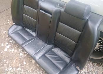 kanapa czarna skóra BMW e32/e34