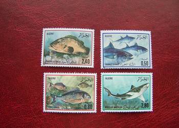 Algieria 1985 MNH Mi. 873/76 Fauna Ryby  a