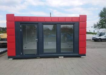 Pawilon biurowy handlowy kontener biurowy 4,2x2,6 biuro