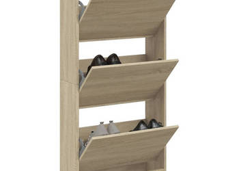 Szafka na buty dąb sonoma 60x21x1255 cm WM-839898