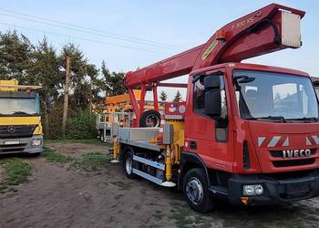 Podnośnik koszowy 7.5t 30 m Palfinger P300 KS 2014 Wumag WT zwyżka Ruthmann