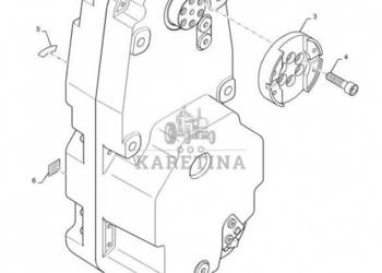 New Holland T6090 Skrzynia przekladn 84492648