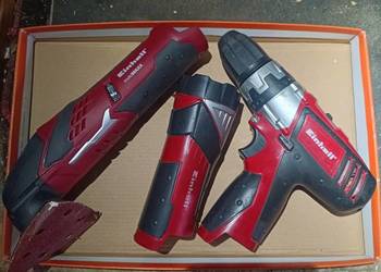Einhell Rt-tk12 zestaw latarka wkrętarka narzędzie wielofunkcyjne ładowarka