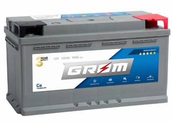Akumulator 100Ah 850A Grom Premium PRAWY PLUS