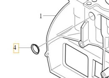 VOLVO zaslepka brok bloku silnika 1.6 16V, 1.6T OE 30723303