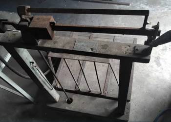 Waga towarowa magazynowa, drewniana do 200kg (zabytek)