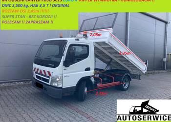 MITSUBISHI CANTER FUSO 3C13 EURO4 KIPPER WYWROTKA HOMOLOGACJ