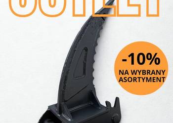 Ząb Ripper zrywak 60cm dla koparek 2,6-3,5t LEHNHOFF, VERACHTERT, EASYLOCK,