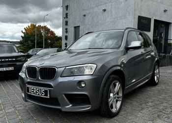 BMW X3 XDrive20d 184KM Automat M-Pakiet Panorama Bixenon El.klapa F25 (201…