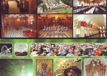 K. Poczt. Jasna Góra - widoki  **  2 poz.