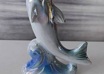 Delfin z porcelany