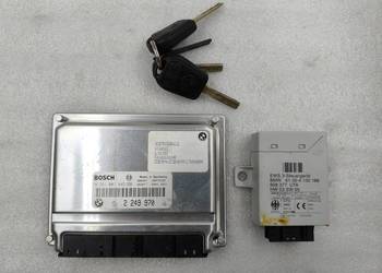 Komputer Sterownik Silnika BMW 3 E46 320d M47D20 2249970 0281001445