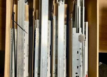 Prowadnice BLUM Movento L- 450 mm, TIP-ON, komplet L+P + sprzęgła