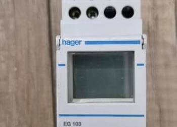 Zegar cyfrowy Hager EG103
