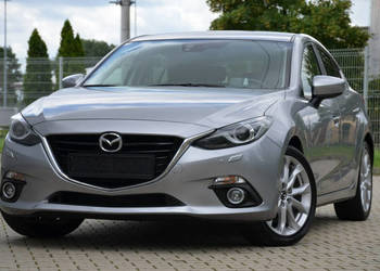 Mazda 3 2.0i120KM GT-M Serwis Bose Bi-xenon Skóra Head-up Navi 100%Org.lak…