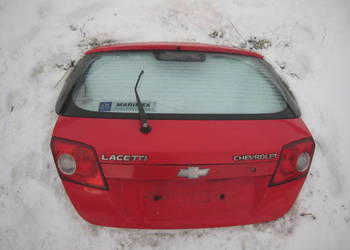Klapa tylna tył Chevrolet Lacetti hatchback 03-09 czerwona