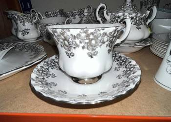 Filiżanka. Royal Albert. Silver Anniversary. Srebrne wesele. 1962-1970
