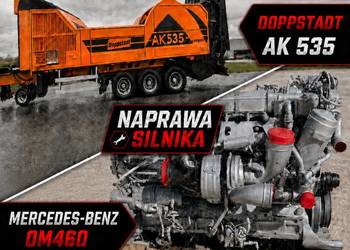 Naprawa Silnika Mercedes OM460 Doppstadt AK 535 Rozdrabniacz