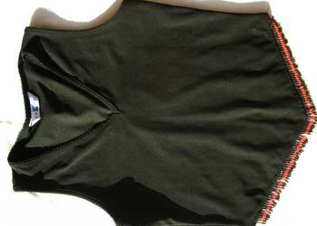 NEW LOOK czarna Bluzka Koraliki 40 42