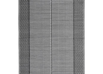 Dywan zewnętrzny czarny 140 x 200 cm PP WM-317004