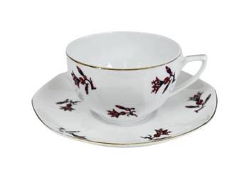 Filiżanka ze spodkiem Viktoria Czechosłowacja, lata 20.