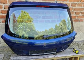 Peugeot 207 klapa bagażnika tył KPLD