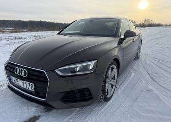 Audi A5 Sportback 2,0 TDI 2018 r. bezwypadkowy