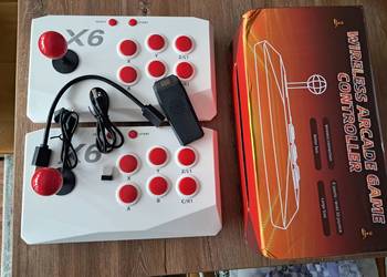 nowa konsola X6 arcade game stick  z grami retro brak paragonu
