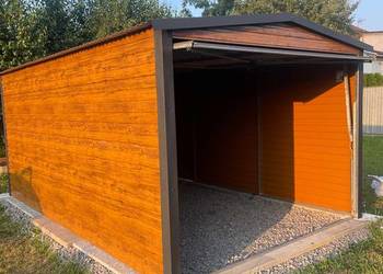 Garaż blaszany/schowek 3x5 kolor, profil, poziomy