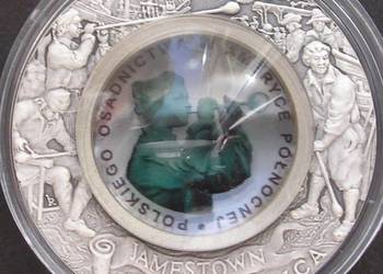 Polska 10 złotych 2006 - SREBRO - Osadnictwo w Ameryce - s 1