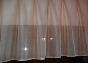 firana 150 cm.woal ,gotowa,krem