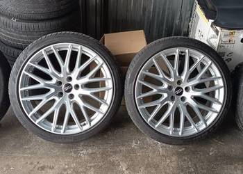 Koła felgi 20" 5x112 9J ET33 66,6 Audi A6 C6 A8 D2 D3 Q5 Q7 Pirelli 255/35