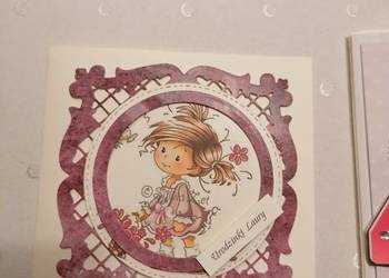 Kartka ręcznie wykonana dla dziecka urodzinki