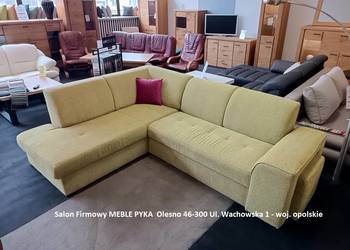 -50% HIT! Nowy Narożnik MALTA z Funkcją Spania , 200x260cm  MEBLE PYKA